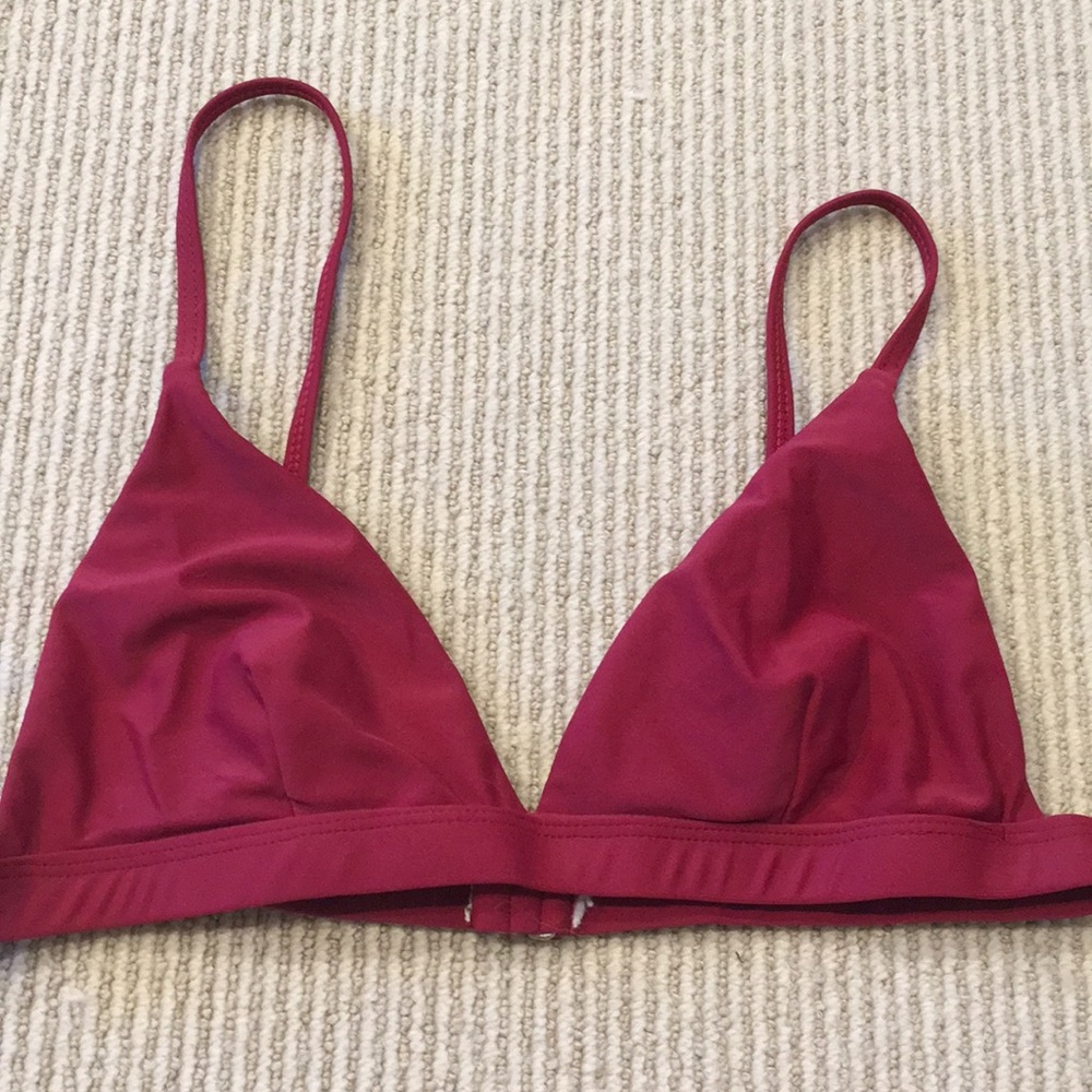 RED BIKINI TOP